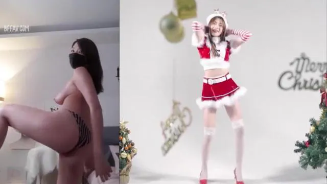 Seksi azijsko dekle pleše golo na TikToku