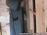 Succhiare il cazzo in una sauna